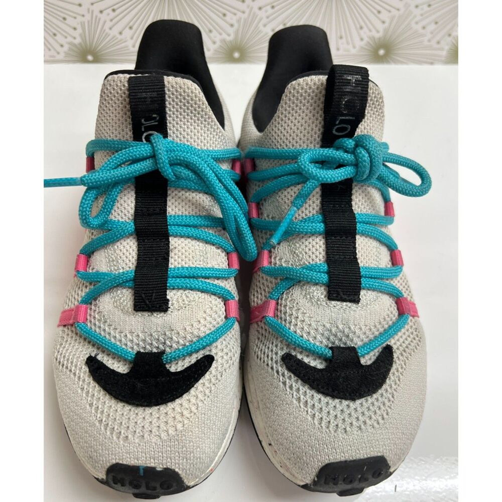 HOLO women's colorblock trail runner sneakers. Size 7.